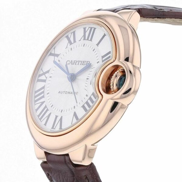 Cartier Ballon Bleu De Cartier Watch 33mm, Automatic Movement, Pink Gold, Leather W6920097 - Image 2