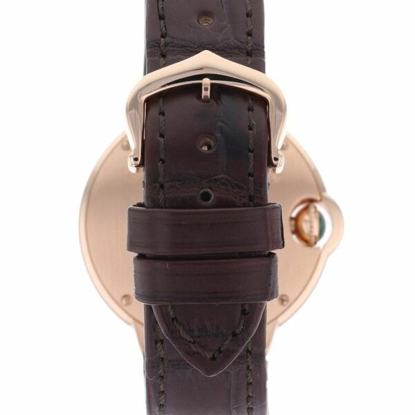 Cartier Ballon Bleu De Cartier Watch 33mm, Automatic Movement, Pink Gold, Leather W6920097 - Image 3