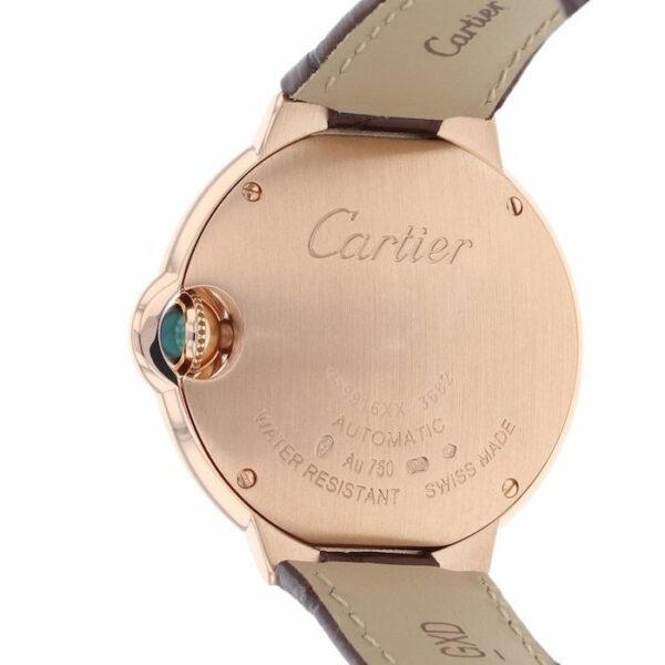 Cartier Ballon Bleu De Cartier Watch 33mm, Automatic Movement, Pink Gold, Leather W6920097 - Image 4