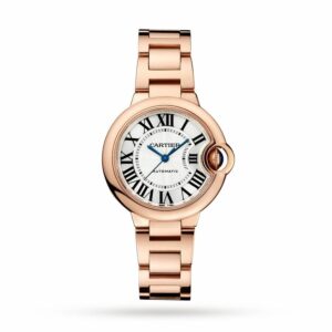 Cartier Ballon Bleu de Cartier Watch 33mm, Mechanical Movement with Automatic Winding, Rose Gold WGBB0042
