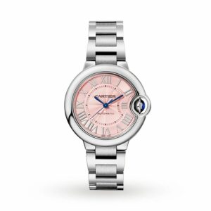 Cartier Ballon Bleu de Cartier Watch 33mm, Mechanical Movement with Automatic Winding, Steel WSBB0046