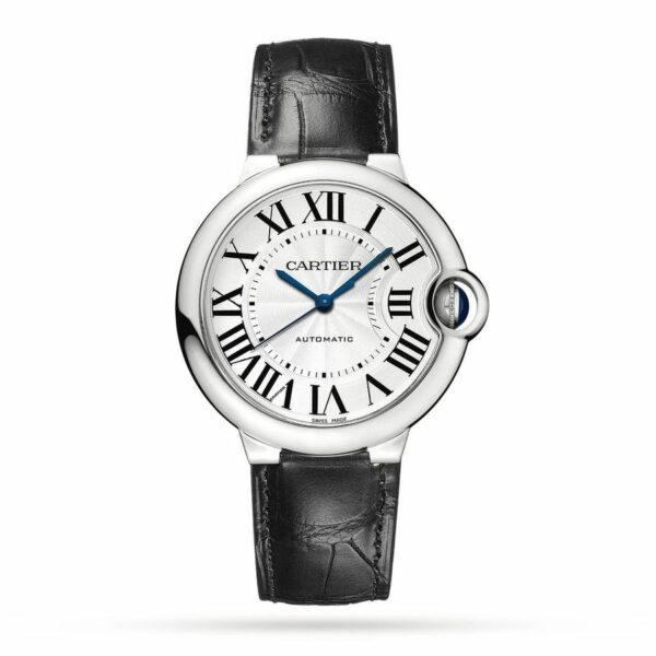 Cartier Ballon Bleu de Cartier watch, 36 mm, mechanical movement with automatic winding. Case in steel WSBB0028