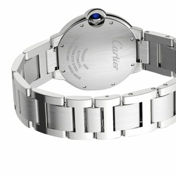 Cartier Ballon Bleu de Cartier watch, 36 mm, mechanical movement with automatic winding. Steel case, W4BB0024 - Image 5