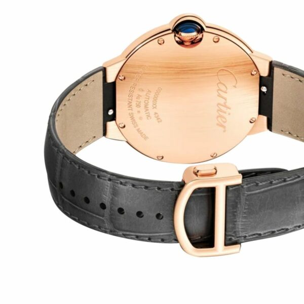 Cartier Ballon Bleu de Cartier Watch 40mm, Automatic Movement, 18k Rose Gold, Leather WGBB0050 - Image 3