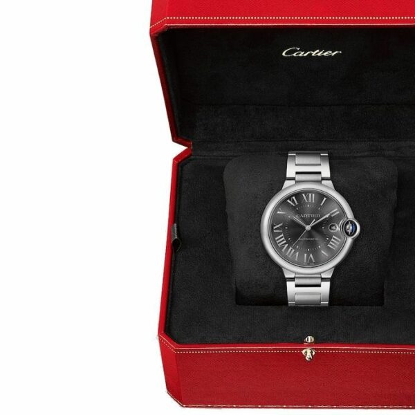 Cartier Ballon Bleu de Cartier watch 40mm, automatic movement, steel WSBB0060 - Image 7