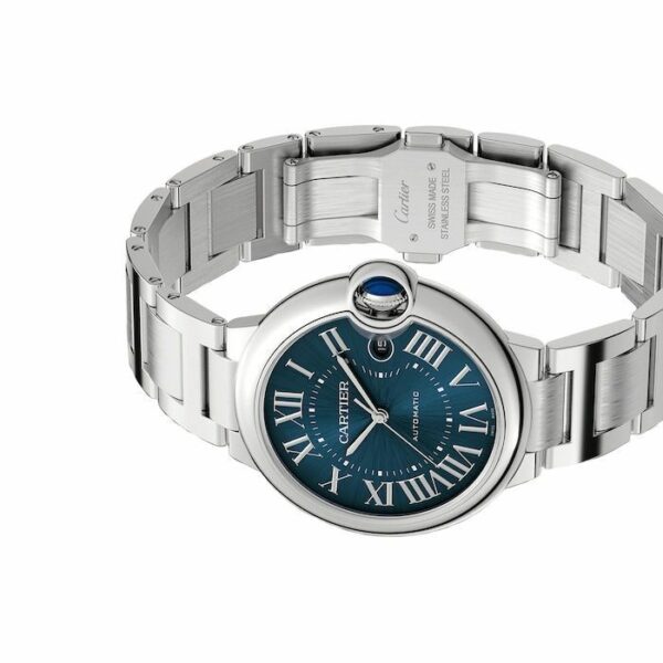 Cartier Ballon Bleu de Cartier watch 40mm, automatic movement, steel WSBB0061 - Image 6