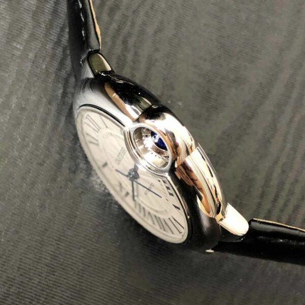 Cartier Ballon Bleu de Cartier watch, 42 mm, steel, leather WSBB0026 - Image 6