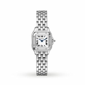 Cartier Panthere De Cartier Watch Mini Model, Quartz Movement, Steel WSPN0019