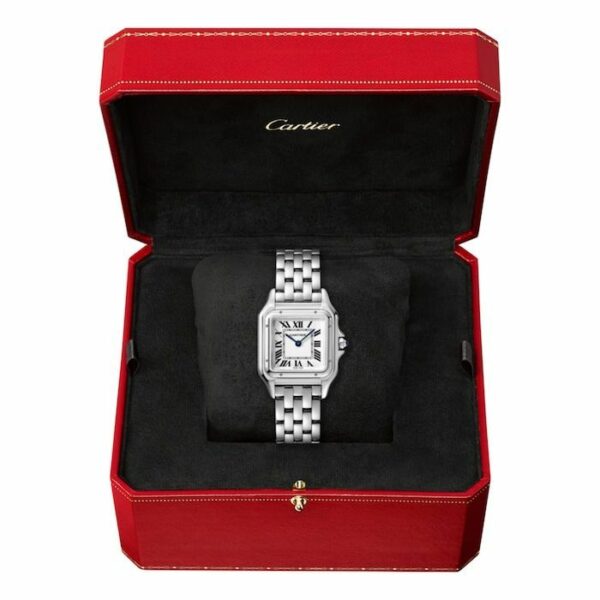 Cartier Panthre De Cartier Watch Medium Model, Quartz Movement, Steel WSPN0007 - Image 3