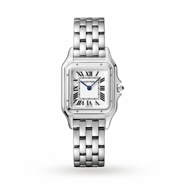 Cartier Panthre De Cartier Watch Medium Model, Quartz Movement, Steel WSPN0007
