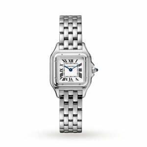 Cartier Panthre De Cartier Watch, Small Model, Quartz Movement, Steel WSPN0006