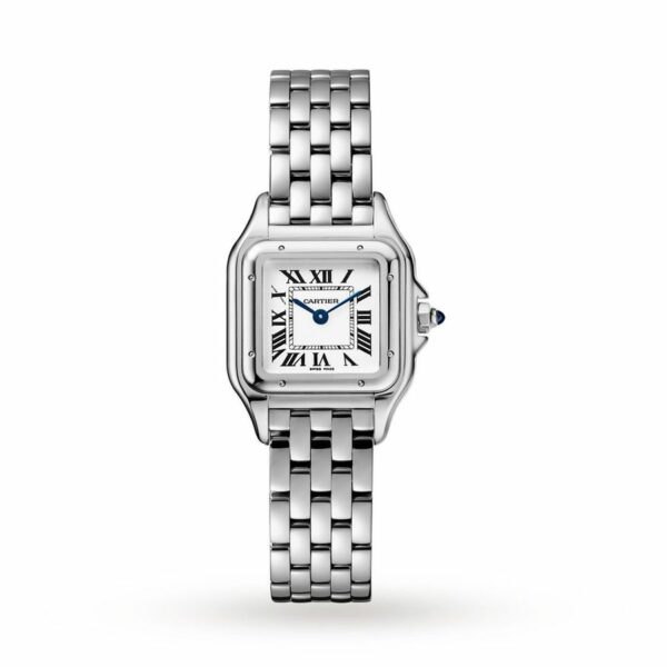 Cartier Panthre De Cartier Watch, Small Model, Quartz Movement, Steel WSPN0006