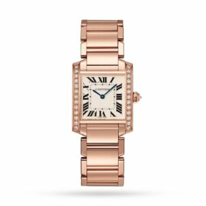 Cartier Tank Franaise Watch, Medium Model, Quartz Movement WJTA0023