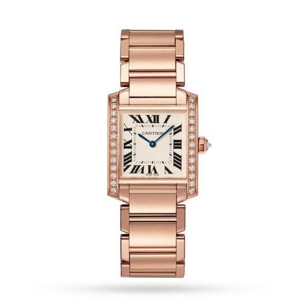 Cartier Tank Franaise Watch, Medium Model, Quartz Movement WJTA0023