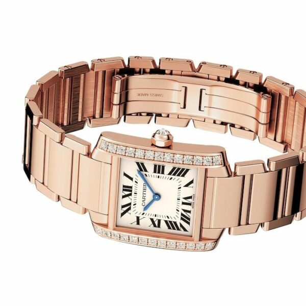 Cartier Tank Franaise Watch, Medium Model, Quartz Movement WJTA0023 - Image 4