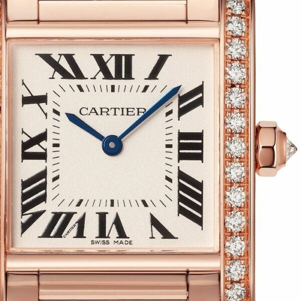 Cartier Tank Franaise Watch, Medium Model, Quartz Movement WJTA0023 - Image 6