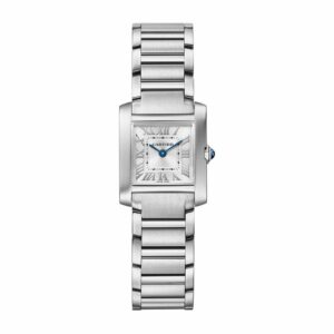 Cartier Tank Franaise Watch Small Model, Quartz Movement, Steel WSTA0065