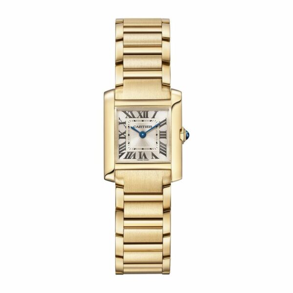 Cartier Tank Franaise Watch Small Model, Quartz Movement, Yellow Gold WGTA0114