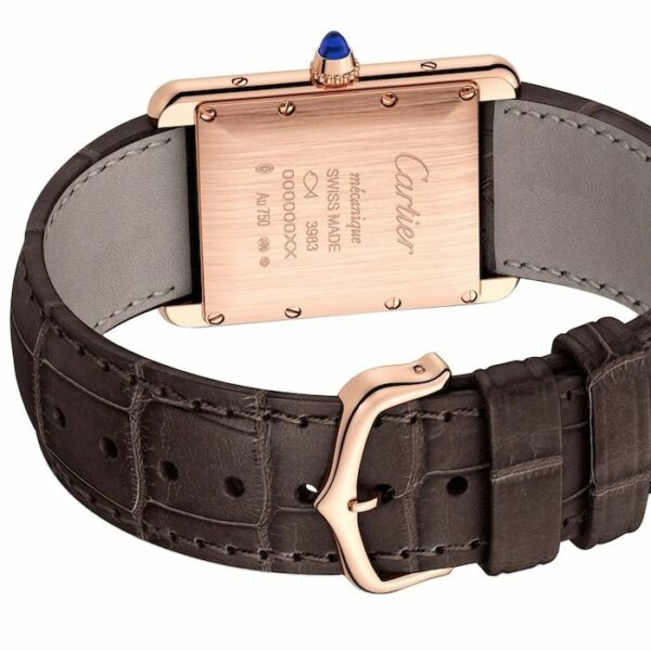 Cartier Tank Louis Cartier watch, large model, Manufacture mechanical movement with manual winding, calibre 8971 MC WGTA0011 - Image 4