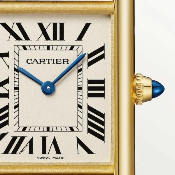Cartier Tank Louis Cartier watch, large model, quartz movement. Case in yellow gold WGTA0067 - Image 4