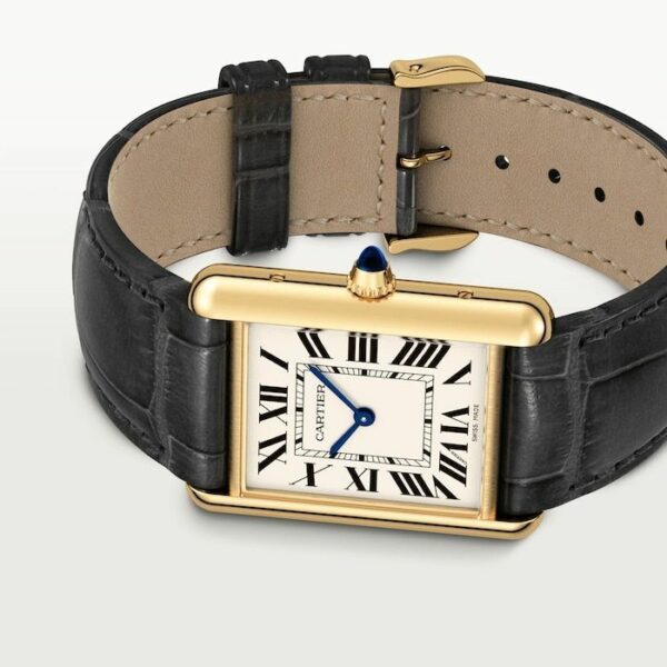 Cartier Tank Louis Cartier watch, large model, quartz movement. Case in yellow gold WGTA0067 - Image 5