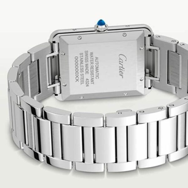 Cartier Tank Must, Extra-large model, automatic movement, steel 41mm x 31mm WSTA0053 Watch - Image 3