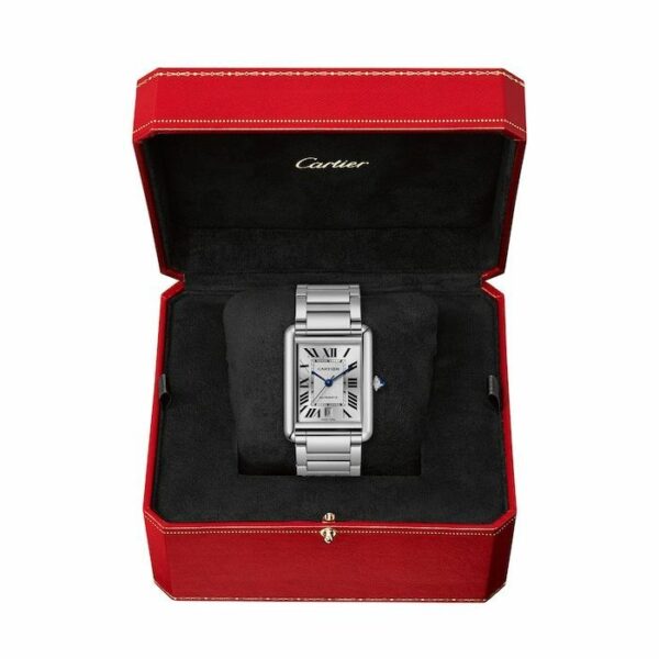 Cartier Tank Must, Extra-large model, automatic movement, steel 41mm x 31mm WSTA0053 Watch - Image 2