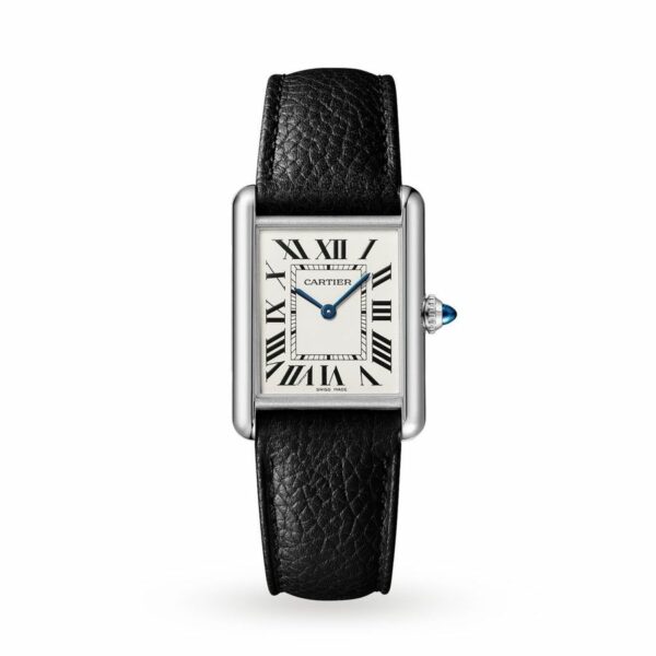 Cartier Tank Must, Large model, quartz movement, steel, leather WSTA0041 Watch
