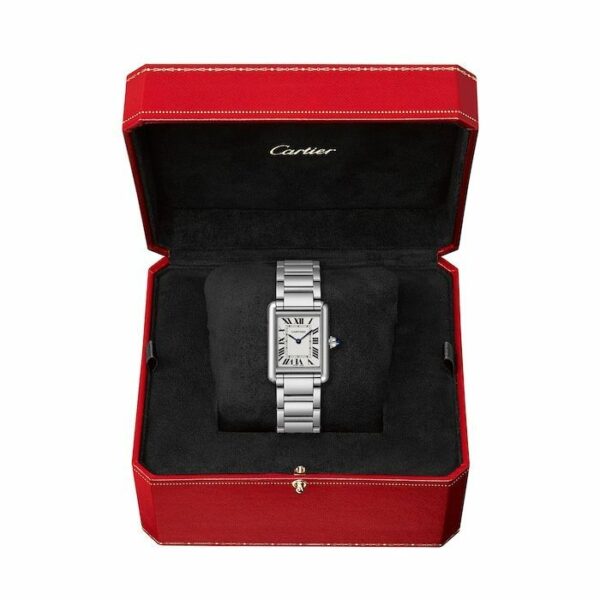 Cartier Tank Must, Small model, quartz movement, steel 29.5mm x 22mm WSTA0051 Watch - Image 2