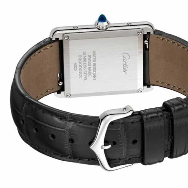 Cartier Tank Must watch, large model, quartz movement. Steel case WSTA0072 - Image 2