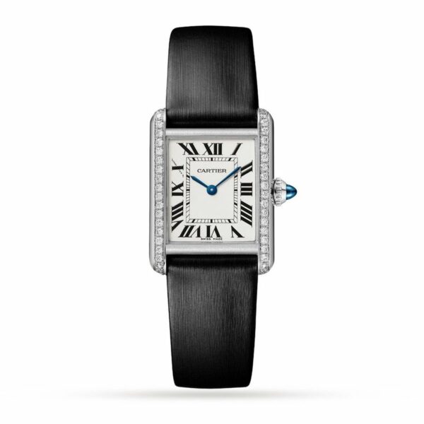 Cartier Tank Must watch, small model, quartz movement. Steel case W4TA0016