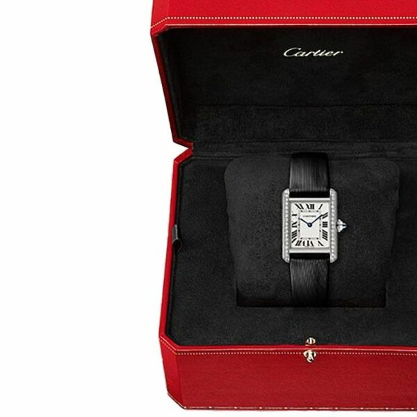 Cartier Tank Must watch, small model, quartz movement. Steel case W4TA0016 - Image 7