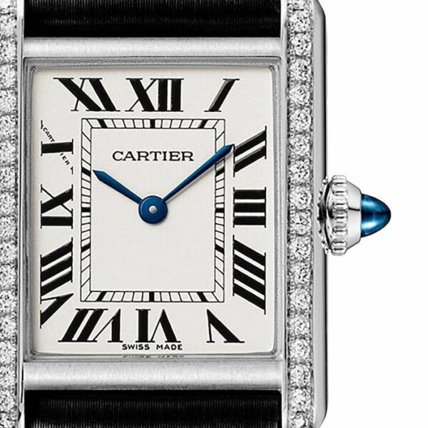 Cartier Tank Must watch, small model, quartz movement. Steel case W4TA0016 - Image 5