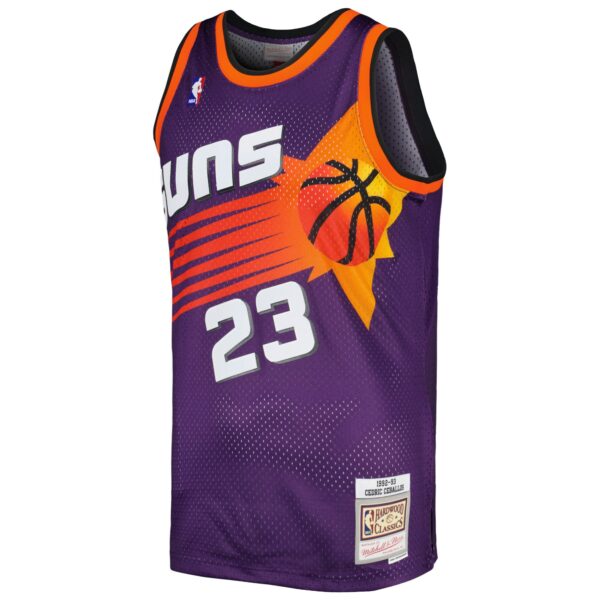 Cedric Ceballos Phoenix Suns Mitchell & Ness 1992/93 Hardwood Classics Swingman Jersey - Purple - Image 3