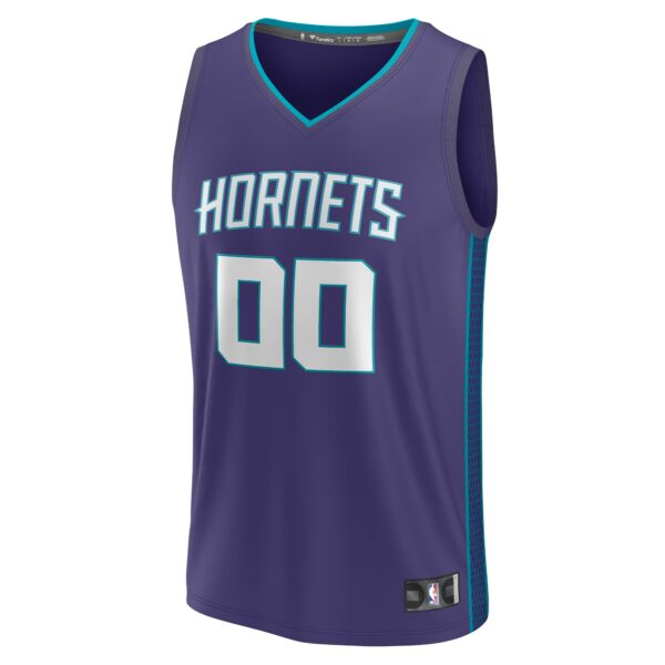 Charlotte Hornets Fanatics Fast Break Custom Jersey - Purple - Statement Edition - Image 3