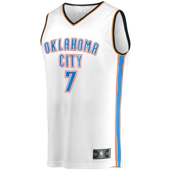 Chet Holmgren Oklahoma City Thunder Fanatics Fast Break Player Jersey - Association Edition - White - Image 3