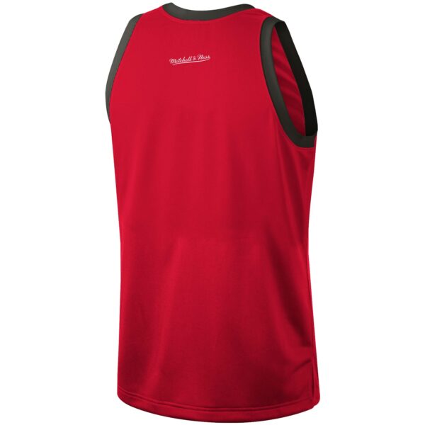 Chicago Bulls Mitchell & Ness Hardwood Classics Team Heritage Fashion Jersey - Red - Image 4