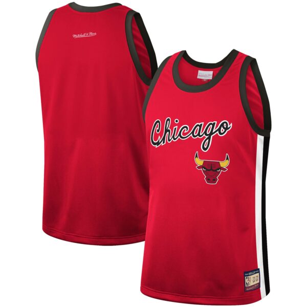 Chicago Bulls Mitchell & Ness Hardwood Classics Team Heritage Fashion Jersey - Red - Image 2