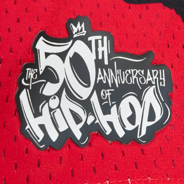 Chicago Bulls Mitchell & Ness x Tats Cru Hardwood Classics Fashion Jersey - Red - Image 5