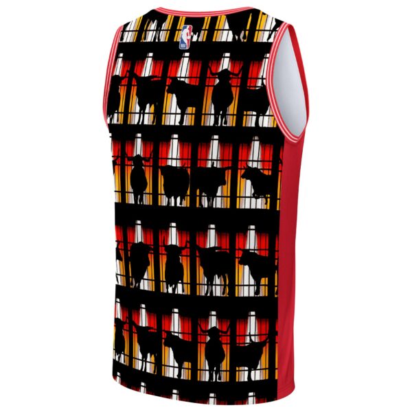 Chicago Bulls NBA & KidSuper Studios by Fanatics Unisex Hometown Jersey - Red - Image 4