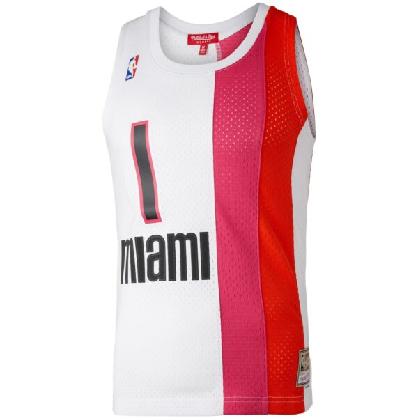 Chris Bosh Miami Heat Mitchell & Ness Women's Hardwood Classics 2011/12 Swingman Jersey - White - Image 3