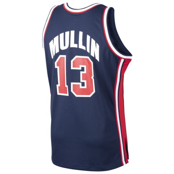 Chris Mullin USA Basketball Mitchell & Ness 1992 Dream Team Authentic Jersey - Navy - Image 4