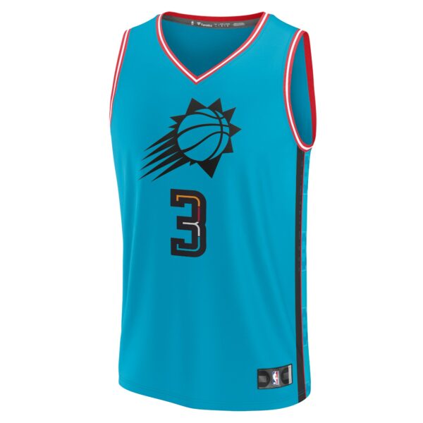 Chris Paul Phoenix Suns Fanatics Fastbreak Jersey - City Edition - Teal - Image 3