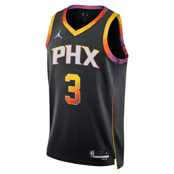 Chris Paul Phoenix Suns Jordan Brand Unisex Swingman Jersey - Statement Edition - Black - Image 3
