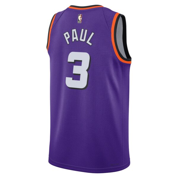 Chris Paul Phoenix Suns Nike Swingman Jersey - Classic Edition - Purple - Image 4