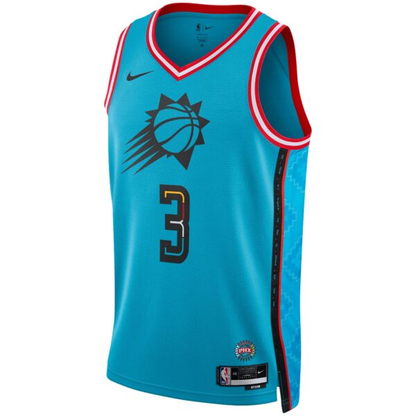 Chris Paul Phoenix Suns Nike Unisex 2022/23 Swingman Jersey - City Edition - Turquoise - Image 3