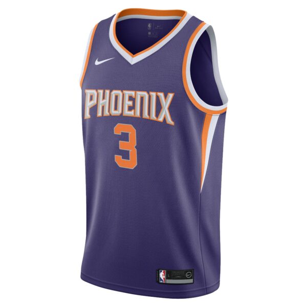 Chris Paul Phoenix Suns Nike Youth Swingman Jersey - Icon Edition - Purple - Image 3