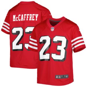 Christian McCaffrey San Francisco 49ers Nike Youth Game Jersey - Scarlet