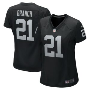 Cliff Branch Las Vegas Raiders Nike Women's Retired Player Game Jersey - Black