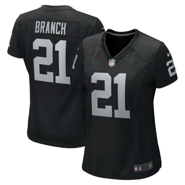 Cliff Branch Las Vegas Raiders Nike Women's Retired Player Game Jersey - Black